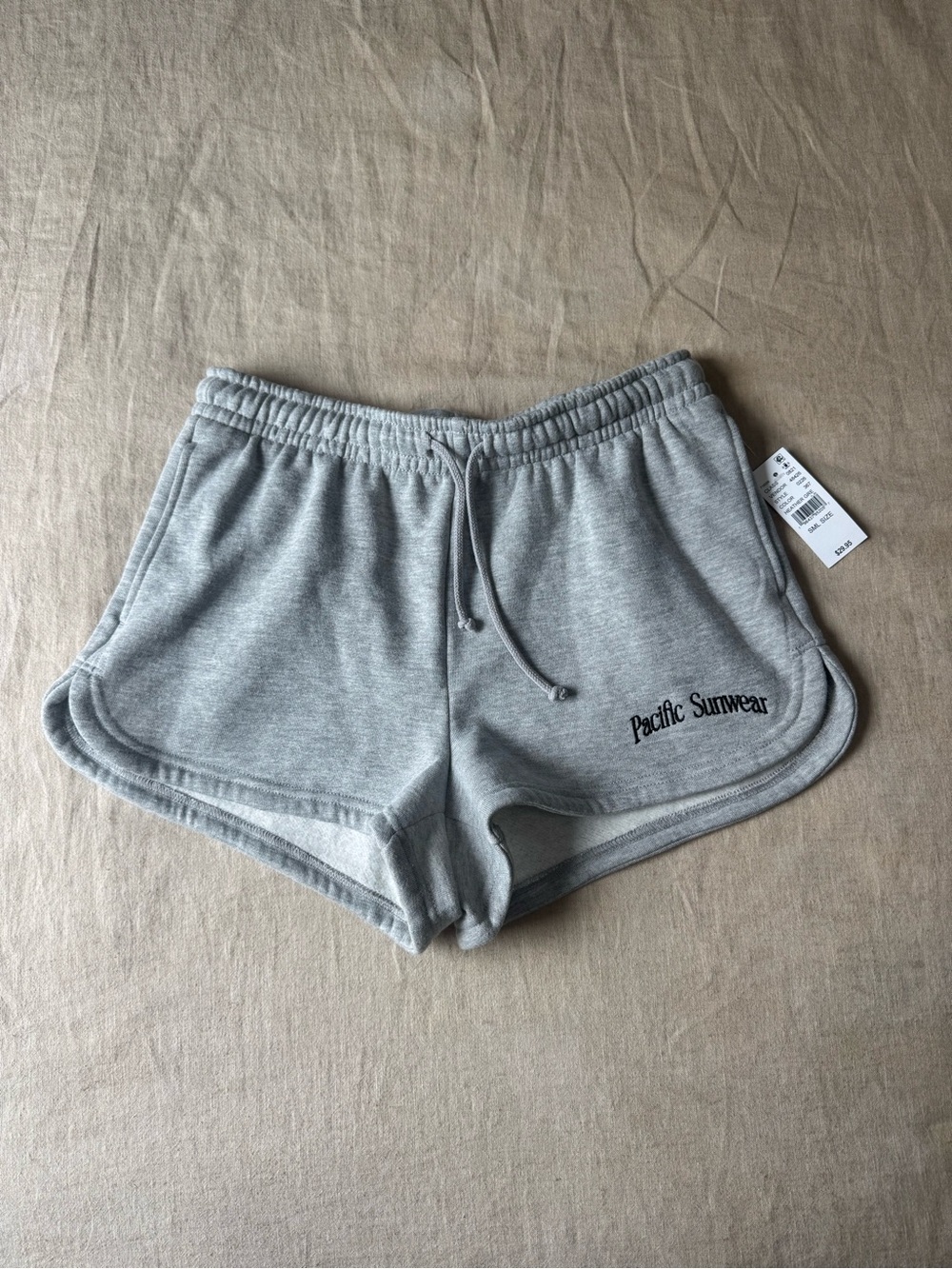 Pacific Sunwear Light Heather Gray Sweat Shorts